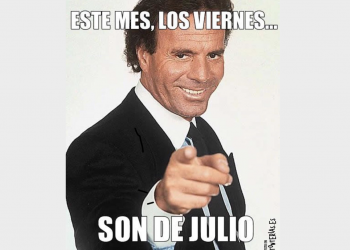 Llegó el mes de julio y con él los memes de Julio Iglesias