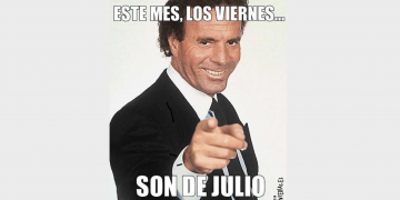 Llegó el mes de julio y con él los memes de Julio Iglesias