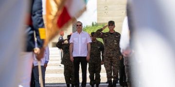Presidente Abinader encabezó en Dajabón actos en el 159 aniversario del Grito de Capotillo y la Restauración