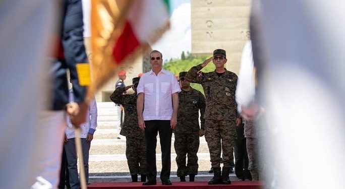 Presidente Abinader encabezó en Dajabón actos en el 159 aniversario del Grito de Capotillo y la Restauración