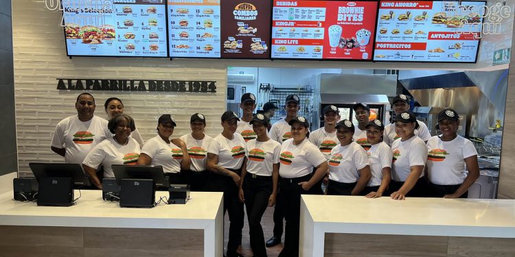 Burger King Apertura Restaurante en la ciudad de Moca&nbsp;
