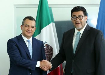 Presidente de la JCE inaugura oficina en México y firma acuerdos con órganos electorales