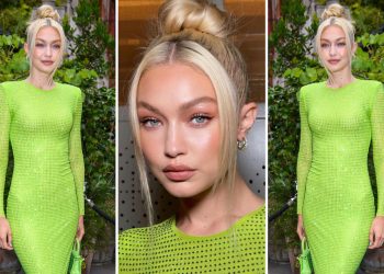 Copia el moño ‘modern’ de Gigi Hadid y Jennifer Lopez que estiliza el rostro al instante