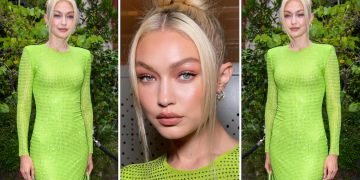 Copia el moño ‘modern’ de Gigi Hadid y Jennifer Lopez que estiliza el rostro al instante