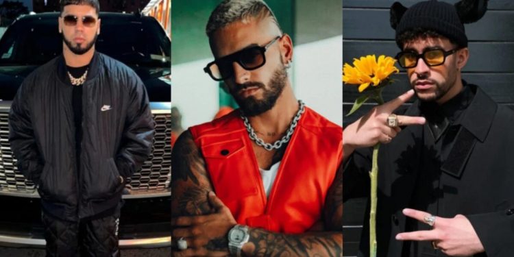 ¿Qué problemas hay entre Maluma, Anuel AA y Bad Bunny?