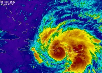Fiona entró a República Dominicana a las 3:30 de la madrugada de este lunes