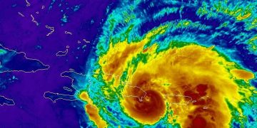 Fiona entró a República Dominicana a las 3:30 de la madrugada de este lunes