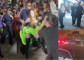 Líos con Madonna y Tokischa en la grabación  video en intersección del Alto Manhattan