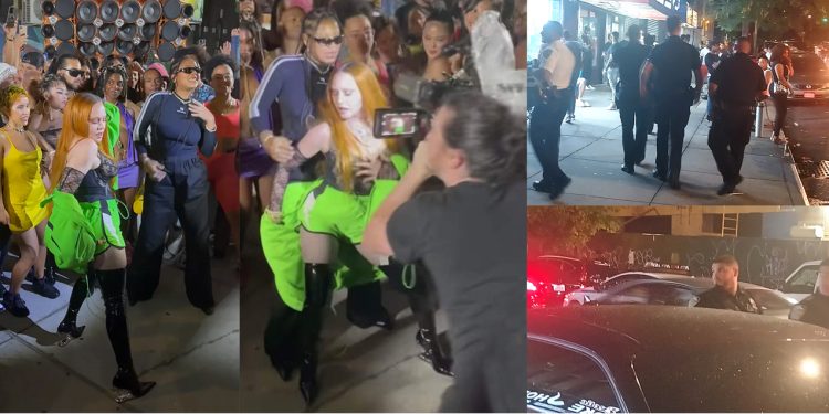 Líos con Madonna y Tokischa en la grabación  video en intersección del Alto Manhattan