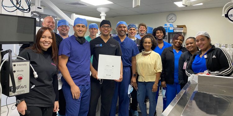 Realizan con éxito en RD primer caso en humanos del mundo de litotricia intravascular pulsátil (PIVL) con el sistema Pulse 