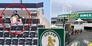 Polémica en Alto Manhattan por acto sexual en pleno juego Atléticos y Marineros de Seattle
