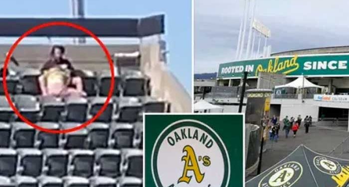 Polémica en Alto Manhattan por acto sexual en pleno juego Atléticos y Marineros de Seattle