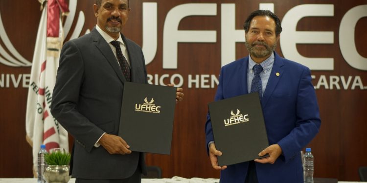 UFHEC y universidad de Ecuador realizan alianza que permitirá programas de intercambio y movilidad estudiantil