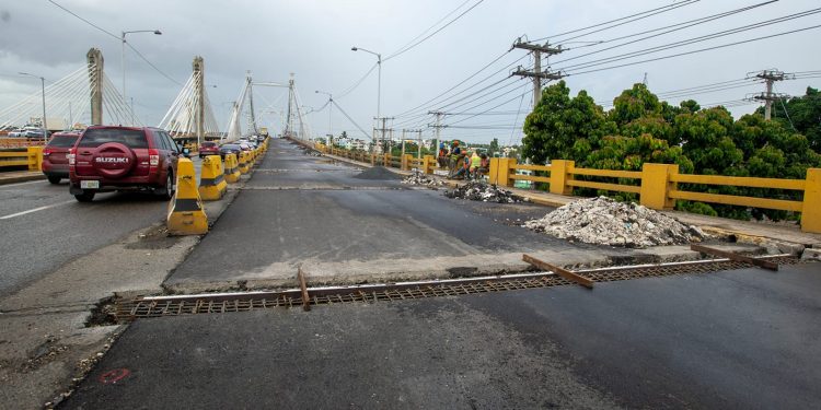 Obras Públicas informa cierre del puente Duarte desde el viernes en horas nocturnas
