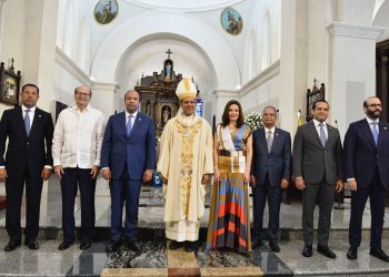 Banreservas celebra 81º aniversario con misa oficiada en la Catedral de Santiago