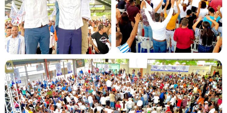 Belliard juramenta centenares de militantes del MIN en las provincias Duarte y Espaillat