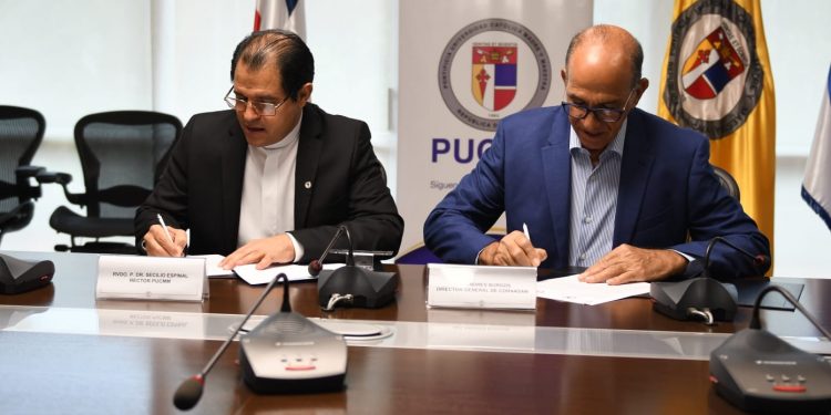 CORAASAN y PUCMM firman acuerdo interinstitucional para promover cultura sostenible de uso racional de agua