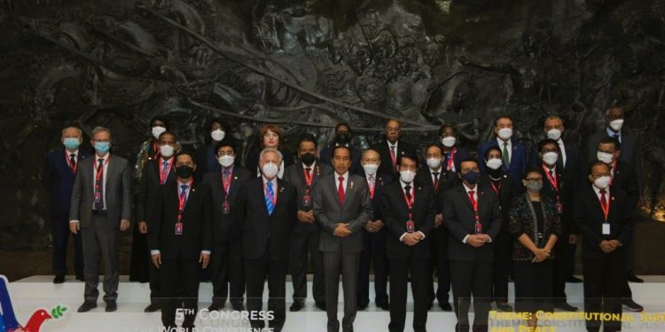 Reeligen en Indonesia al TCRD como representante de las Américas ante Conferencia Mundial de Justicia Constitucional