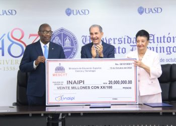 UASD firma convenio con el INAIPI y el&nbsp;MESCYT hace aporte para equipar estancias infantiles