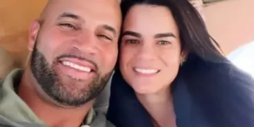 ¡Qué viva el amor! Nicole Fernández y Albert Pujols celebran su relación