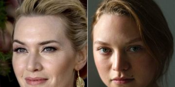 La hija de Kate Winslet es igual que ella