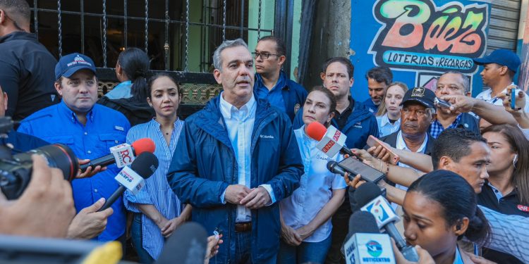 Presidente Abinader asegura mano amiga del Gobierno llegará a los afectados por lluvias