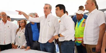 Presidente Abinader supervisa saneamiento Arroyo Gurabo que tiene una inversión de RD$ 1,500 millones