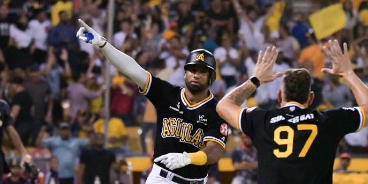 Durán debutó con jonrón y Águilas vencen Toros otra vez