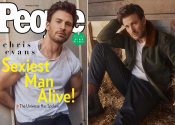 Chris Evans es elegido el hombre más sexy del mundo en 2022