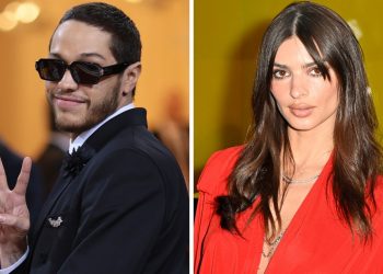 Pete Davidson y Em Rata, de vacaciones juntos