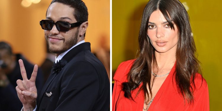 Pete Davidson y Em Rata, de vacaciones juntos