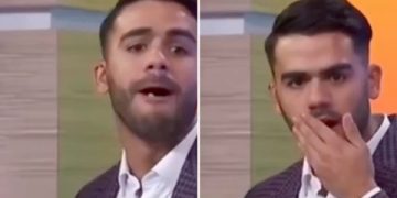 Presentador cuenta lo que provocó que se le cayera la carilla dental en pleno programa