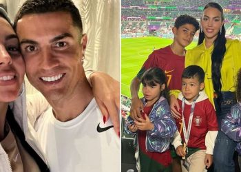 Georgina y Cristiano juntos en Qatar
