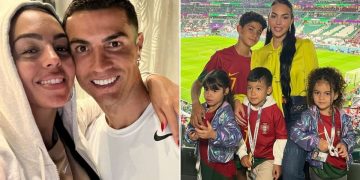 Georgina y Cristiano juntos en Qatar