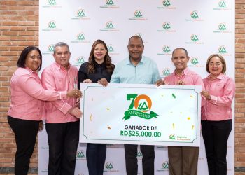 Cooperativa La Altagracia entrega premios Concurso 70 Aniversario