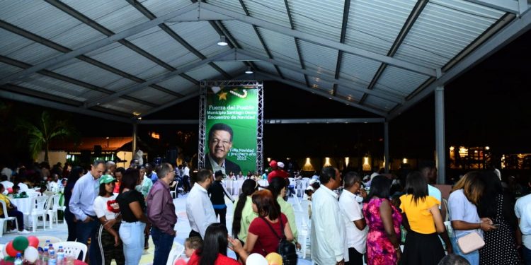 Fuerza del Pueblo realiza Encuentro de Navidad en el Municipio Santiago Oeste