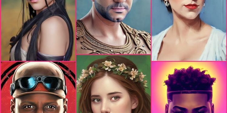 Celebridades se dejan seducir por la App Lensa AI