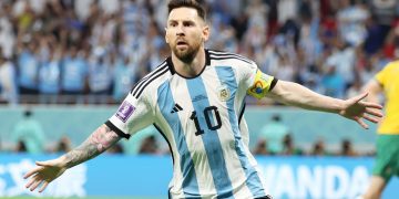 Messi logra 2 hitos históricos con su gol contra Australia