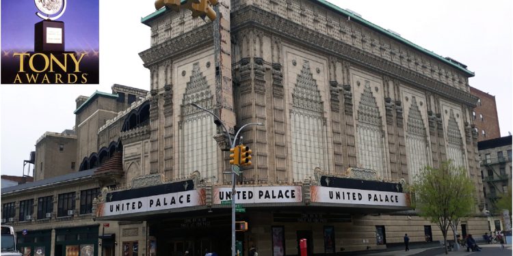 El histórico teatro United Palace en el Alto Manhattan será sede de los afamados premios Tony en 2023