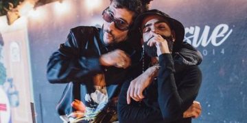 Bad Bunny y Arcángel encienden zona de San Juan para la grabación de un video