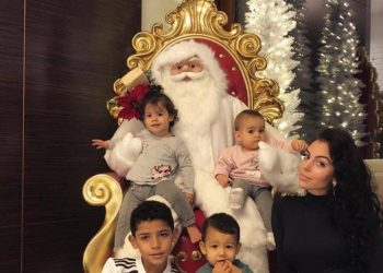 Los regalos de Papá Noel de Georgina Rodríguez