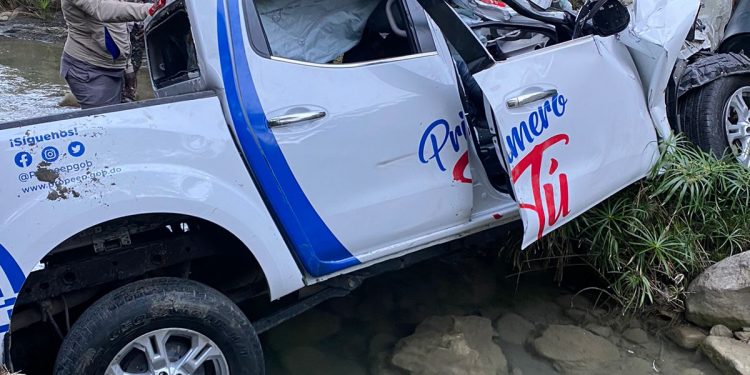 Mueren dos empleados de Propeep y otros tres resultaron heridos en accidente Ocoa