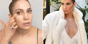 Así se maquilla Jennifer López