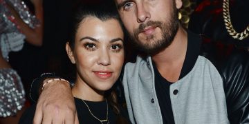 Kourtney y Scott, unidos por el cumple de su hijo