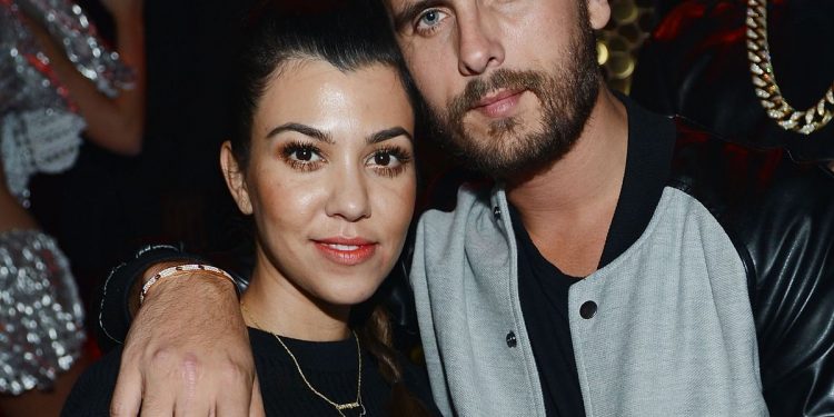 Kourtney y Scott, unidos por el cumple de su hijo