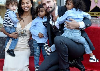 Zoe Saldaña revela por qué su esposo adoptó su apellido