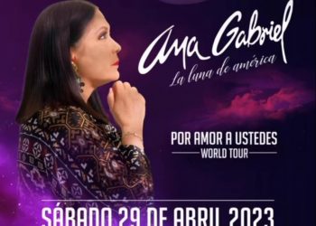Ana Gabriel incluye a República Dominicana en su «Por amor a ustedes World Tour»