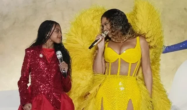 Beyoncé y su hija Blue Ivy comparten escenario