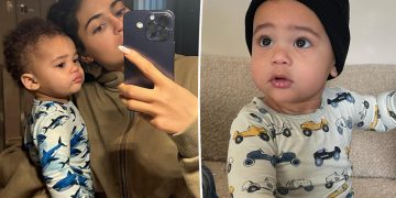 Kylie reacciona a la burla del nombre de su hijo
