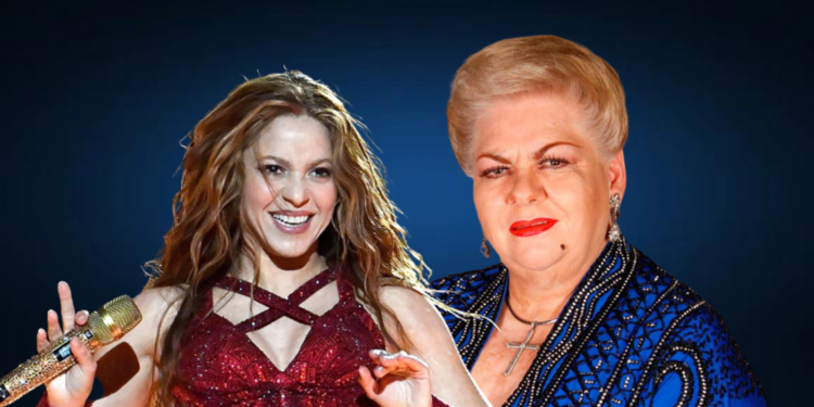 Paquita la del barrio le envía mensaje a Shakira